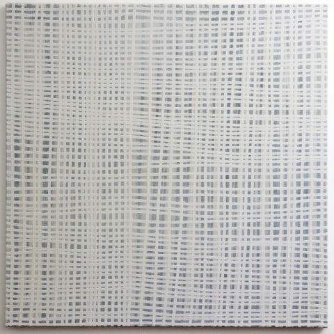 Terri Brooks - White Linear Grid