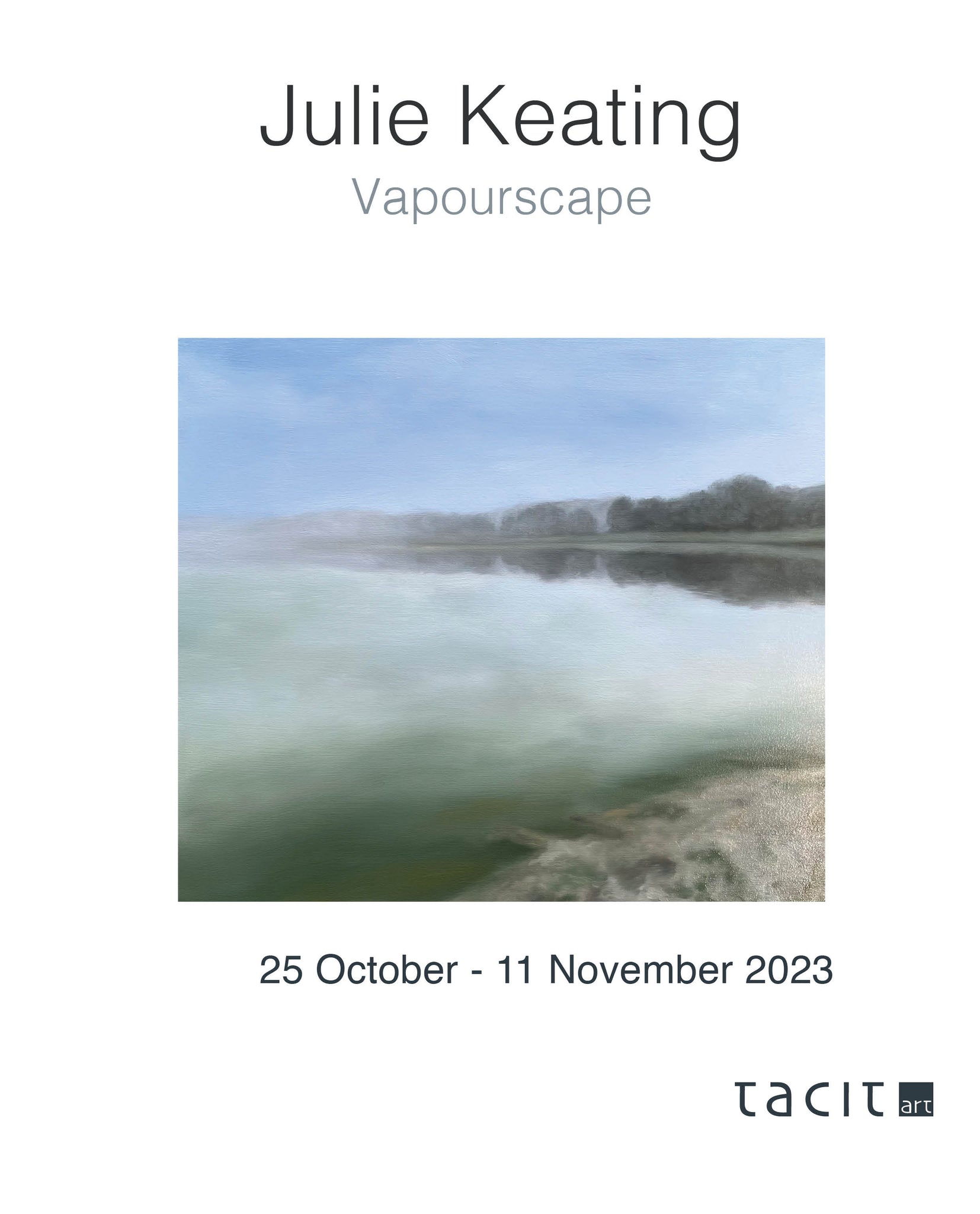 Julie Keating - Vapourscape (2023) exhibition catalogue