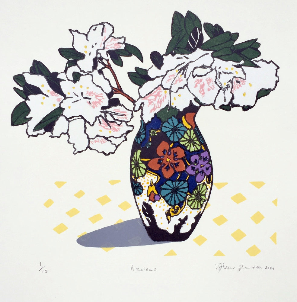 Fleur Rendell Artist Fleur Rendell - Azaleas – TACIT ART
