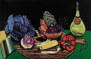 Sharman Feinberg - Vegetables in a copper bowl
