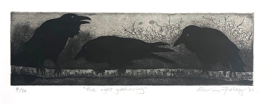 Kevin Foley - The Night Gathering (unframed)