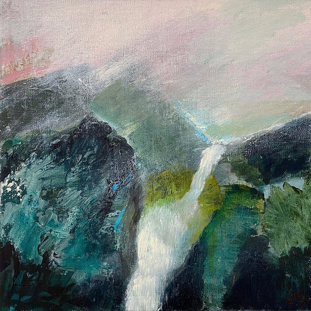 Christine Gibbs - Waterfall, Harz Mountains