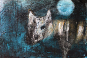 Christine Gibbs - Thylacine Blue Moon