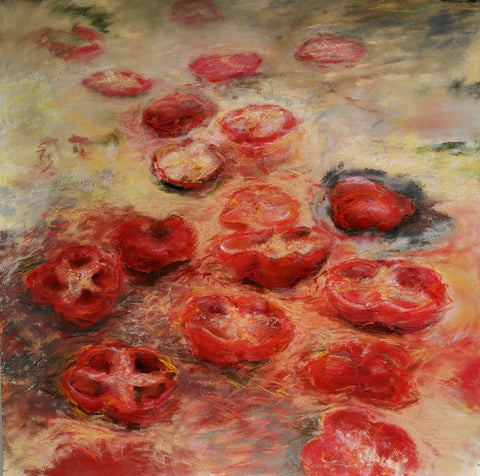 Lesley Dickman - Red Capsicums