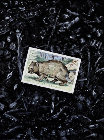Julie Keating - Wombat, Australian Bush Fires