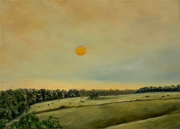 Julie Keating - Smoked Hazed Sunset, January 2020