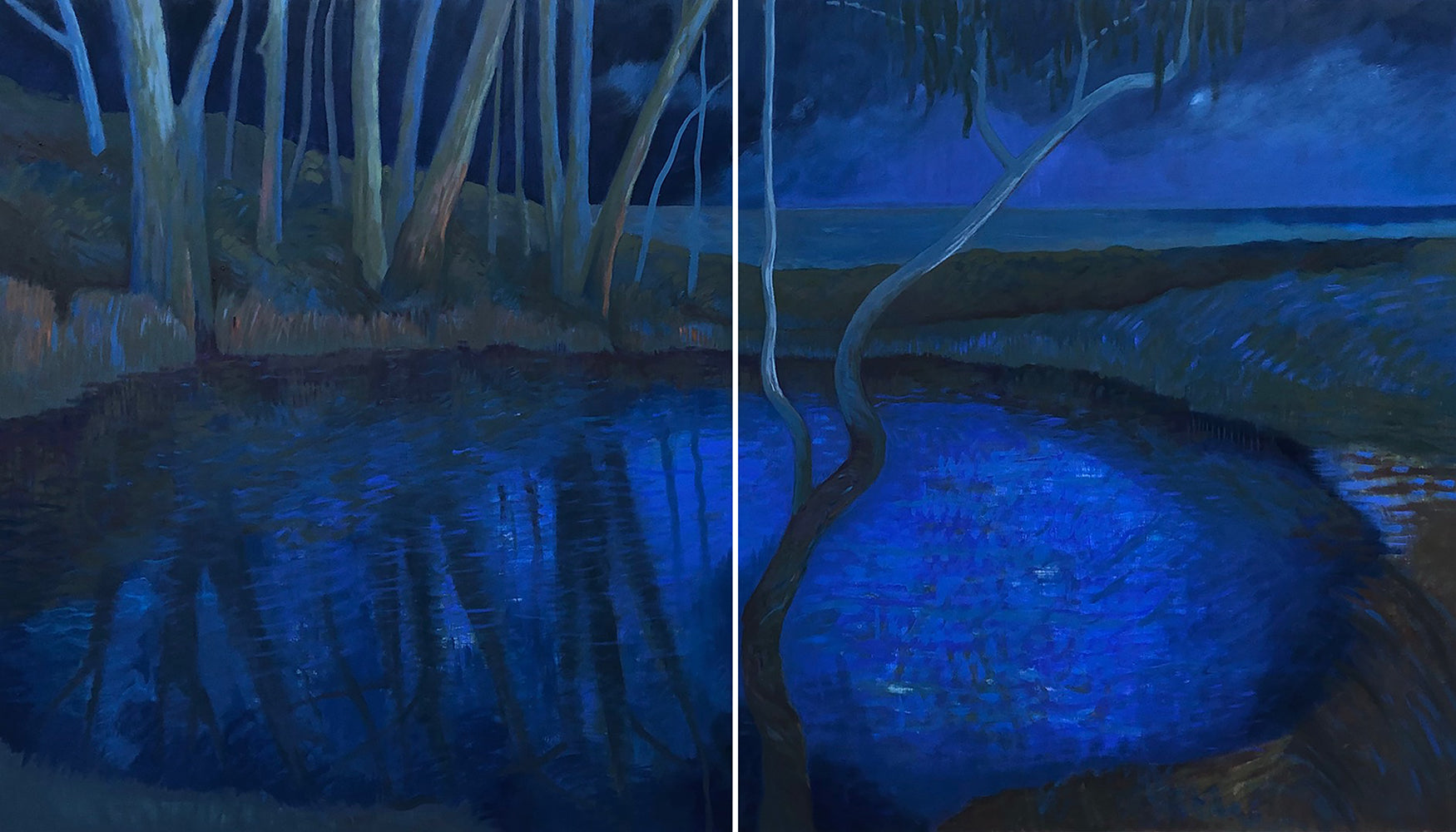 Jennifer Marshall - Night Pond