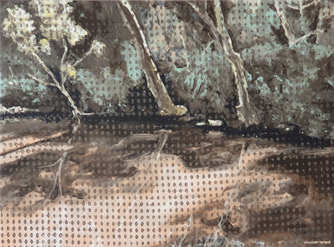 Elizabeth Tarrant - A Morning's Painting Under the Pipe Bridge, Fairfield